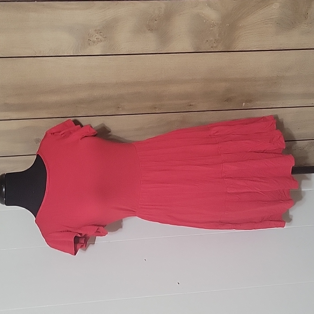 Red dress